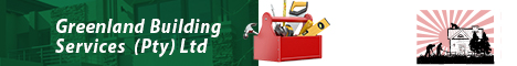 Greenland Building Services (Pty) Ltd's banner