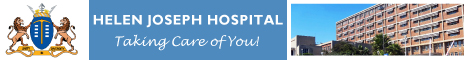 Helen Joseph Hospital's banner