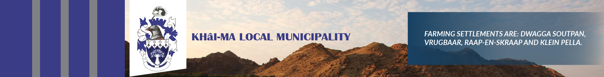 Khai Ma Local Municipality - SA's banner