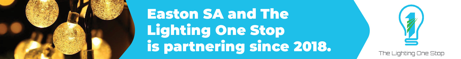 The Lighting One Stop's banner