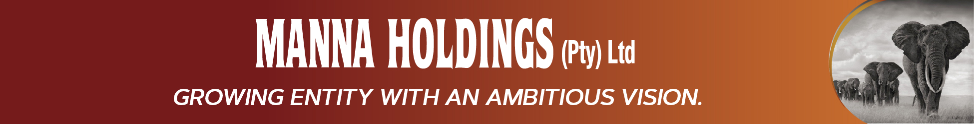 Manna Holdings (Pty) Ltd's banner