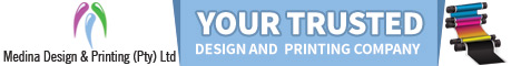 Medina Design And Printing (Pty) Ltd's banner