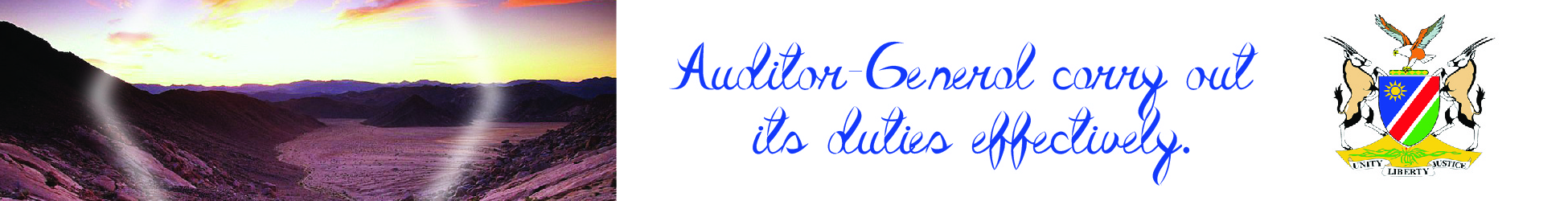 Namibia Office Of The Auditor General's banner