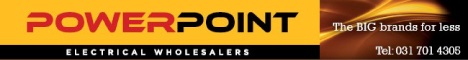 Power Point Electrical Wholesalers (Pty) Ltd's banner