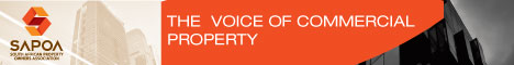 South African Property Owners Association's banner
