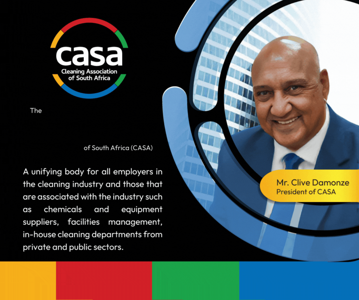 The Cleaning Association of South Africa (CASA) classified banner