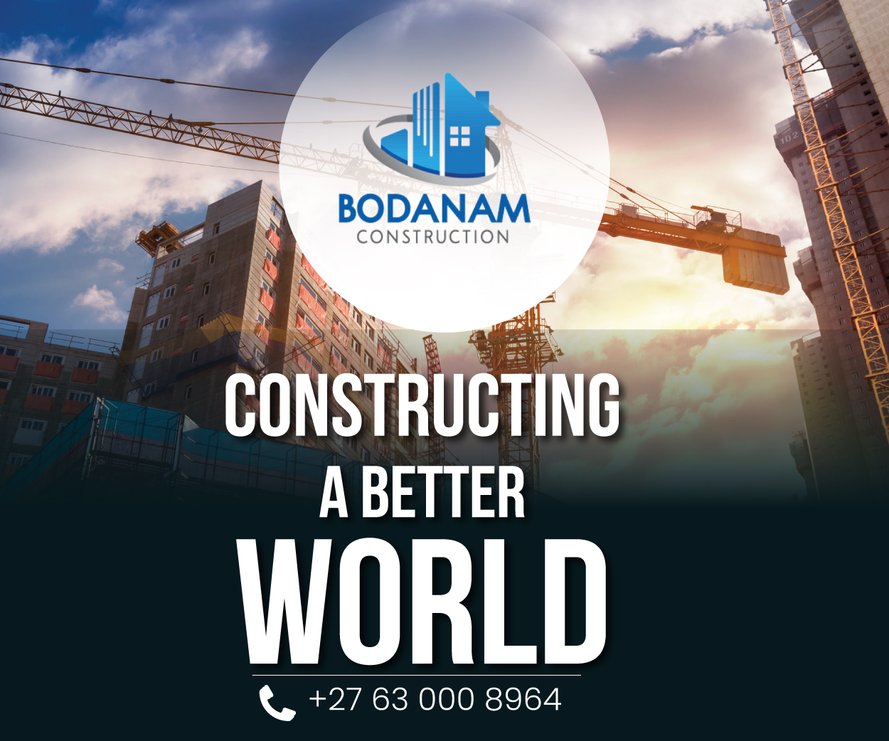 Bodanam Construction classified banner