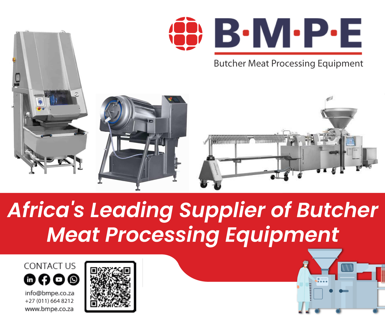 Butcher Meat Processing Equipment - BMPE classified banner