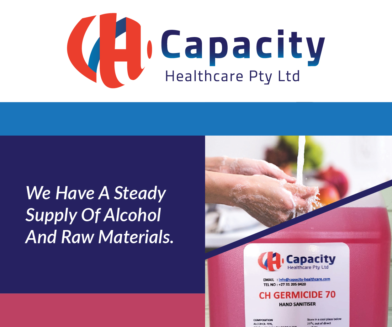 Capacity Healthcare (Pty) Ltd classified banner