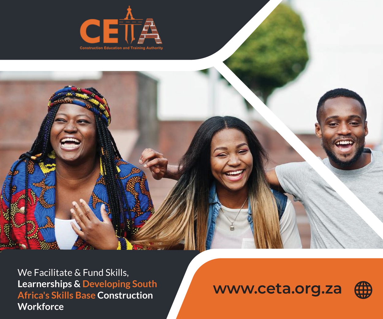 Construction Education and Training Authority (CETA) classified banner