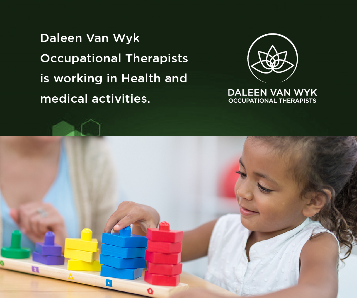 Daleen Van Wyk Occupational Therapists classified banner