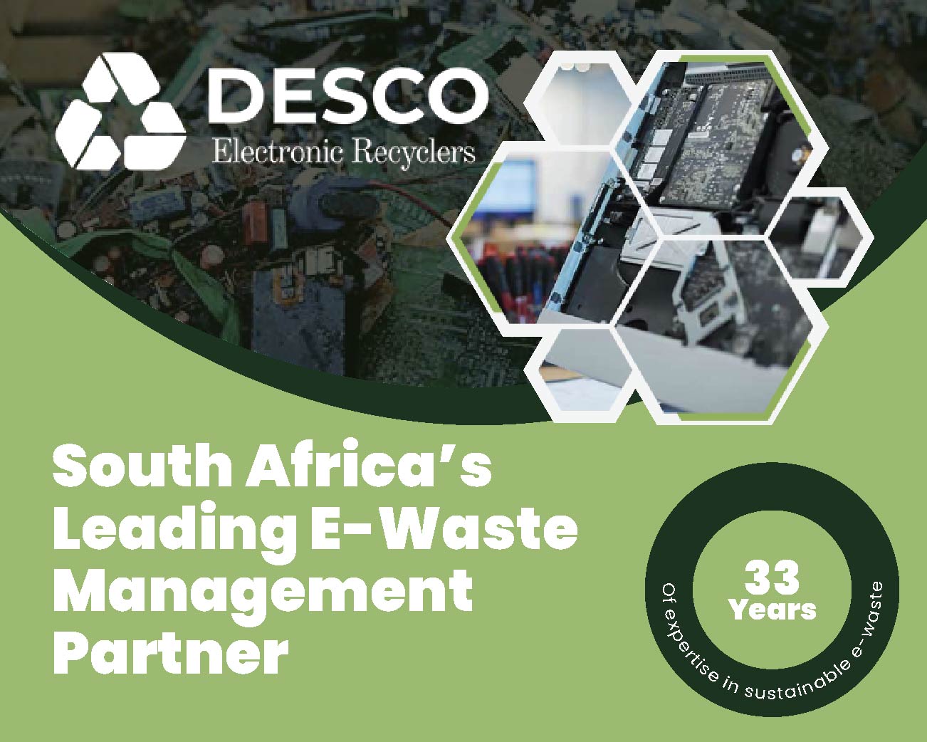 Desco Electronic Recyclers classified banner