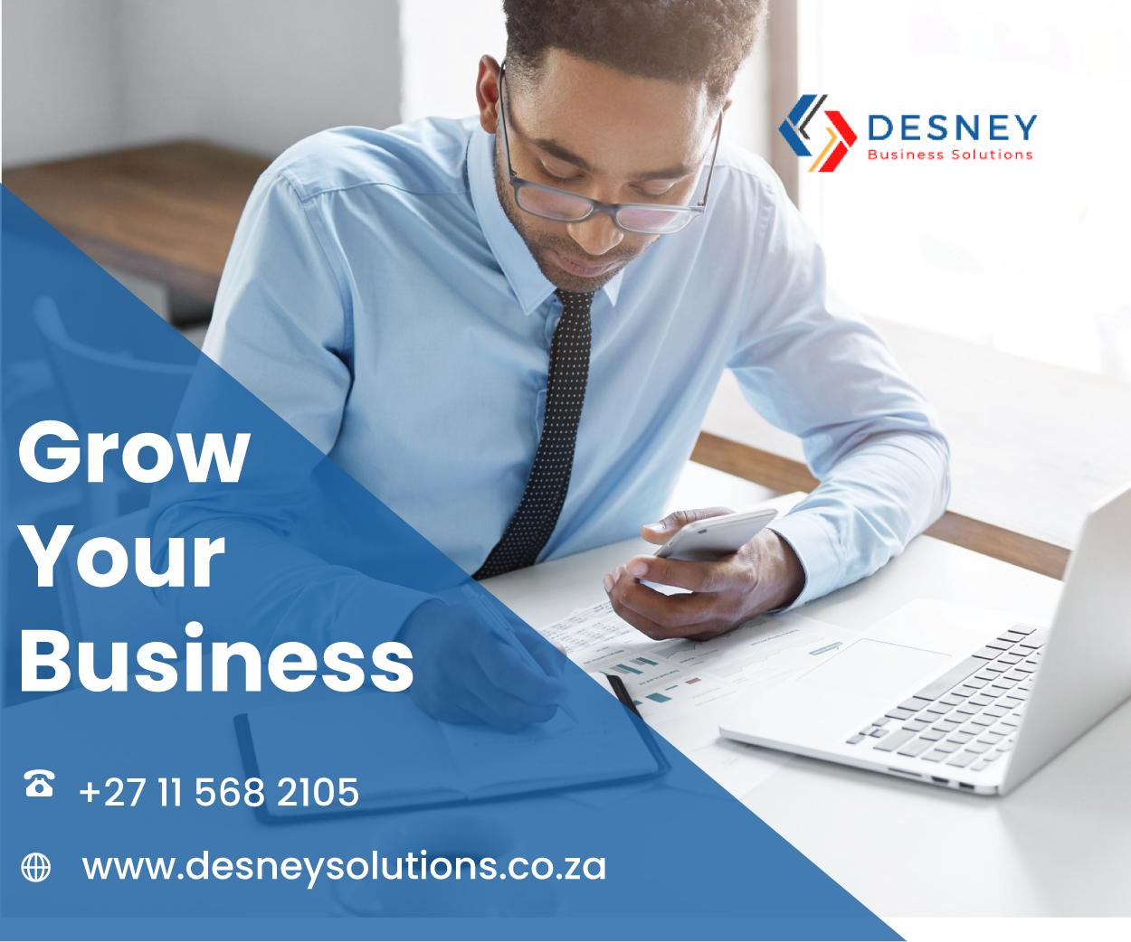 Desney Business Solutions classified banner