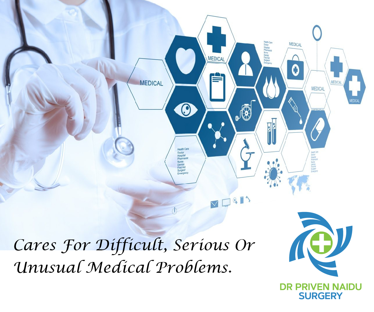 Dr Priven Naidu Surgery classified banner