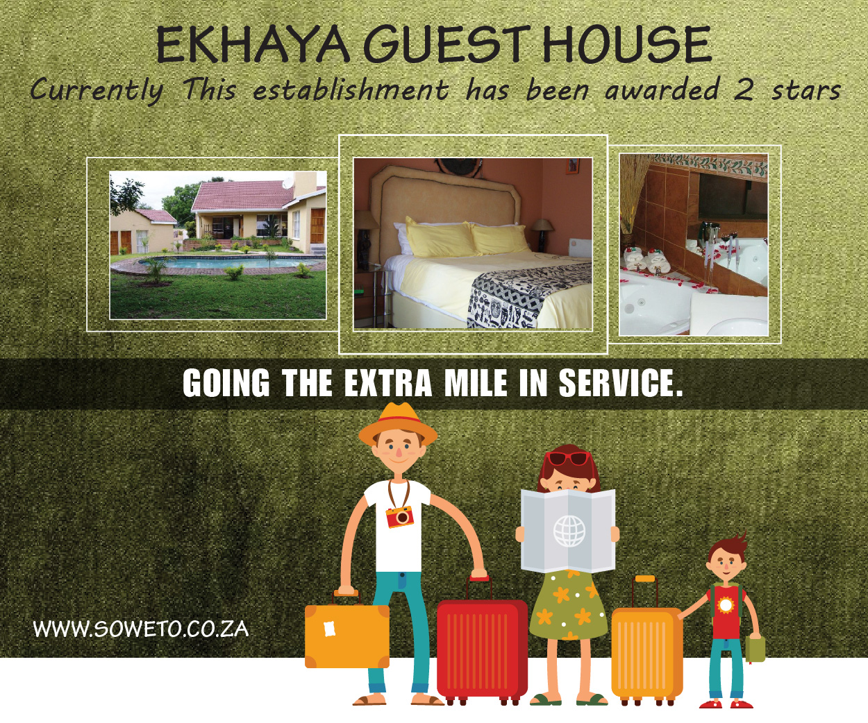 Ekhaya Guest House classified banner