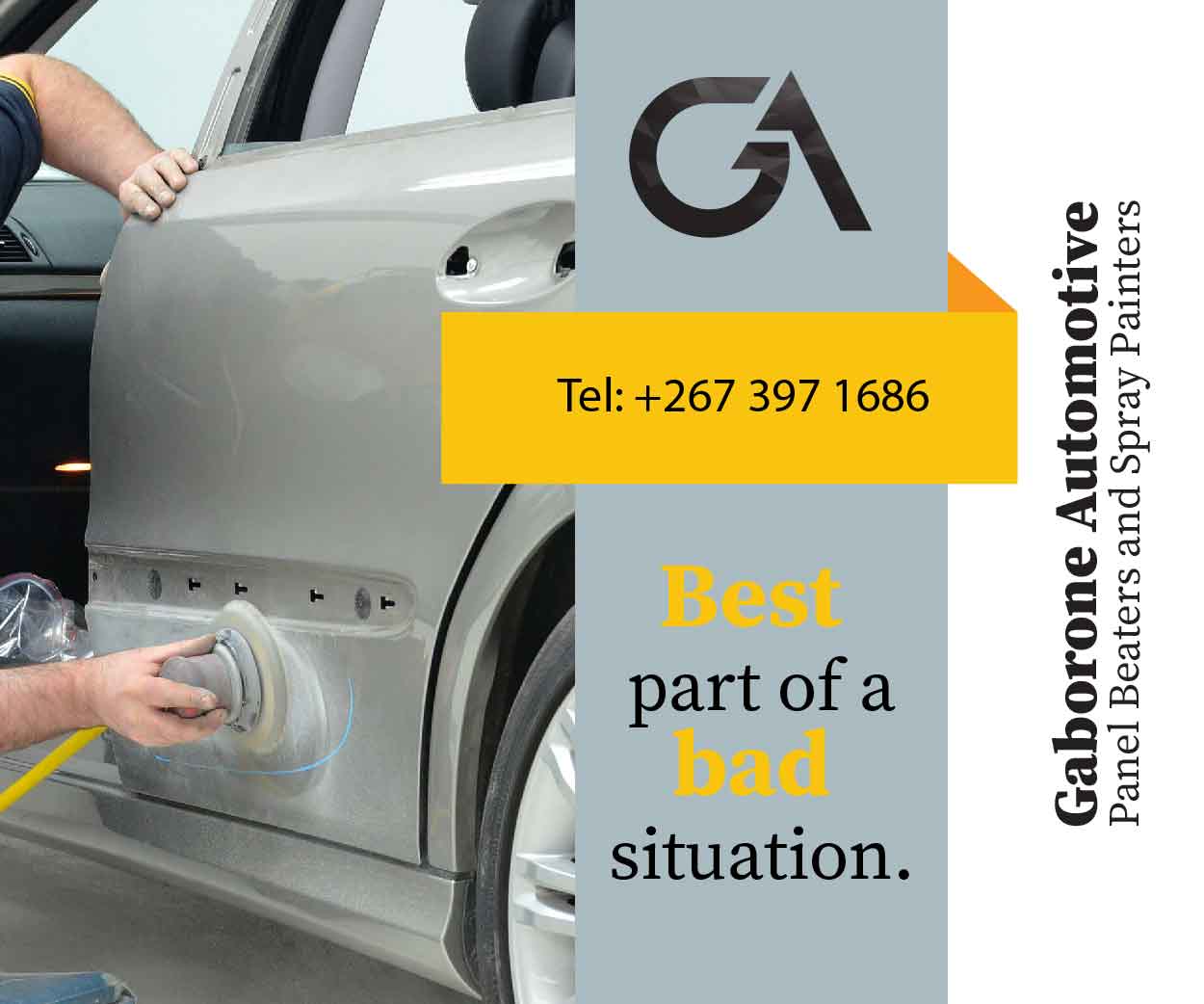 Gaborone Automotive Panel Beaters and Spray Painters classified banner