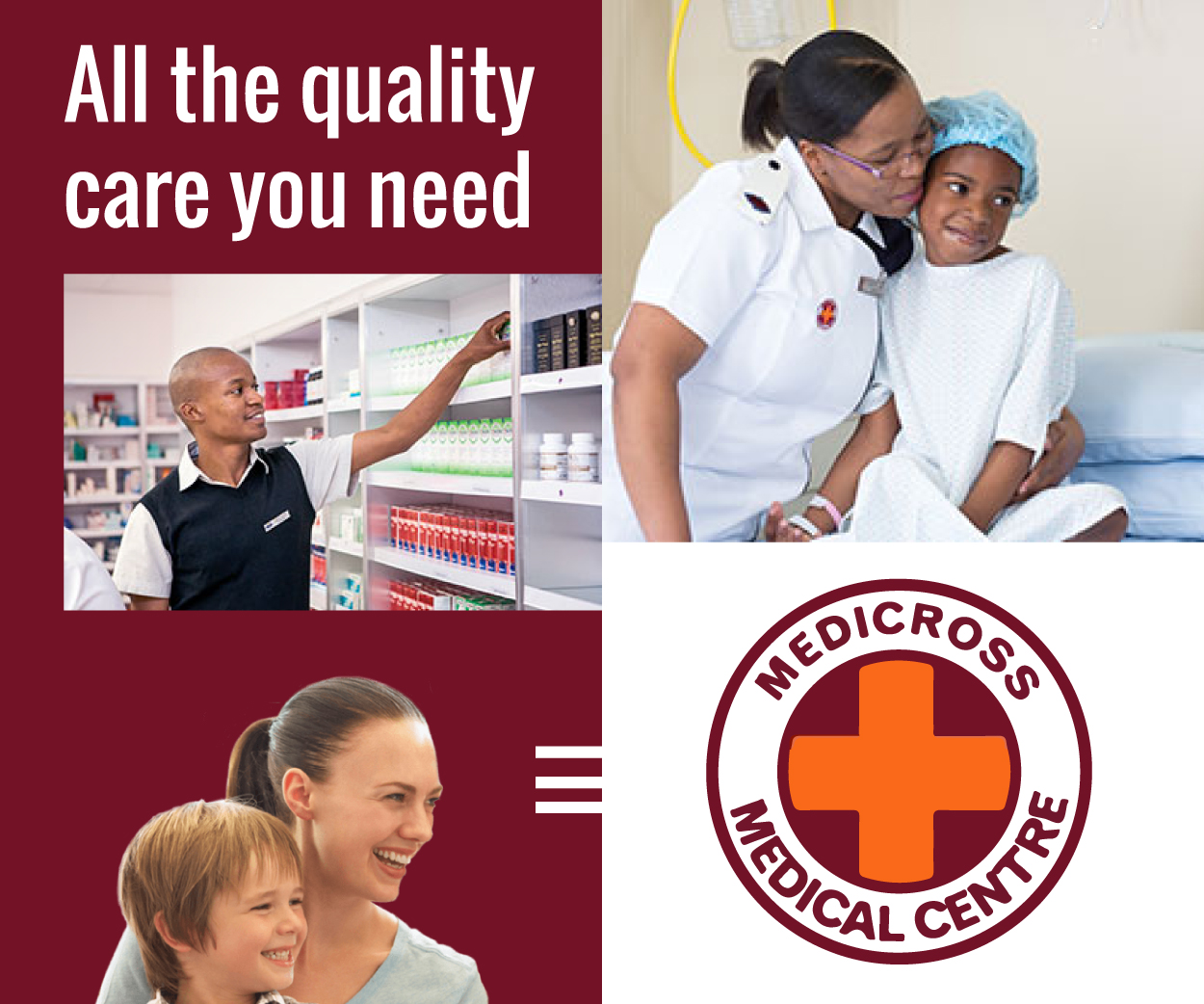 Medicross East London classified banner