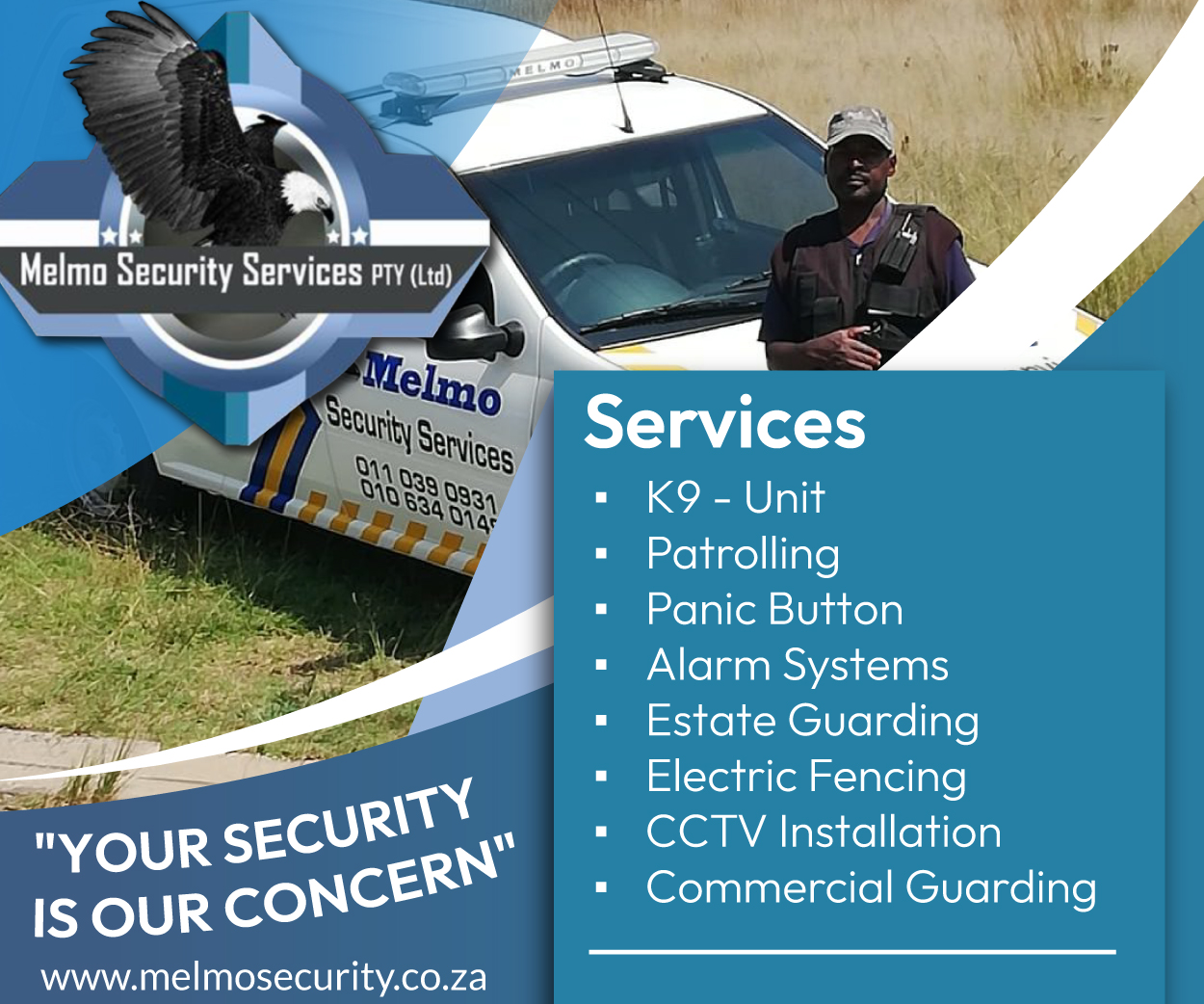 Melmo Security Services classified banner