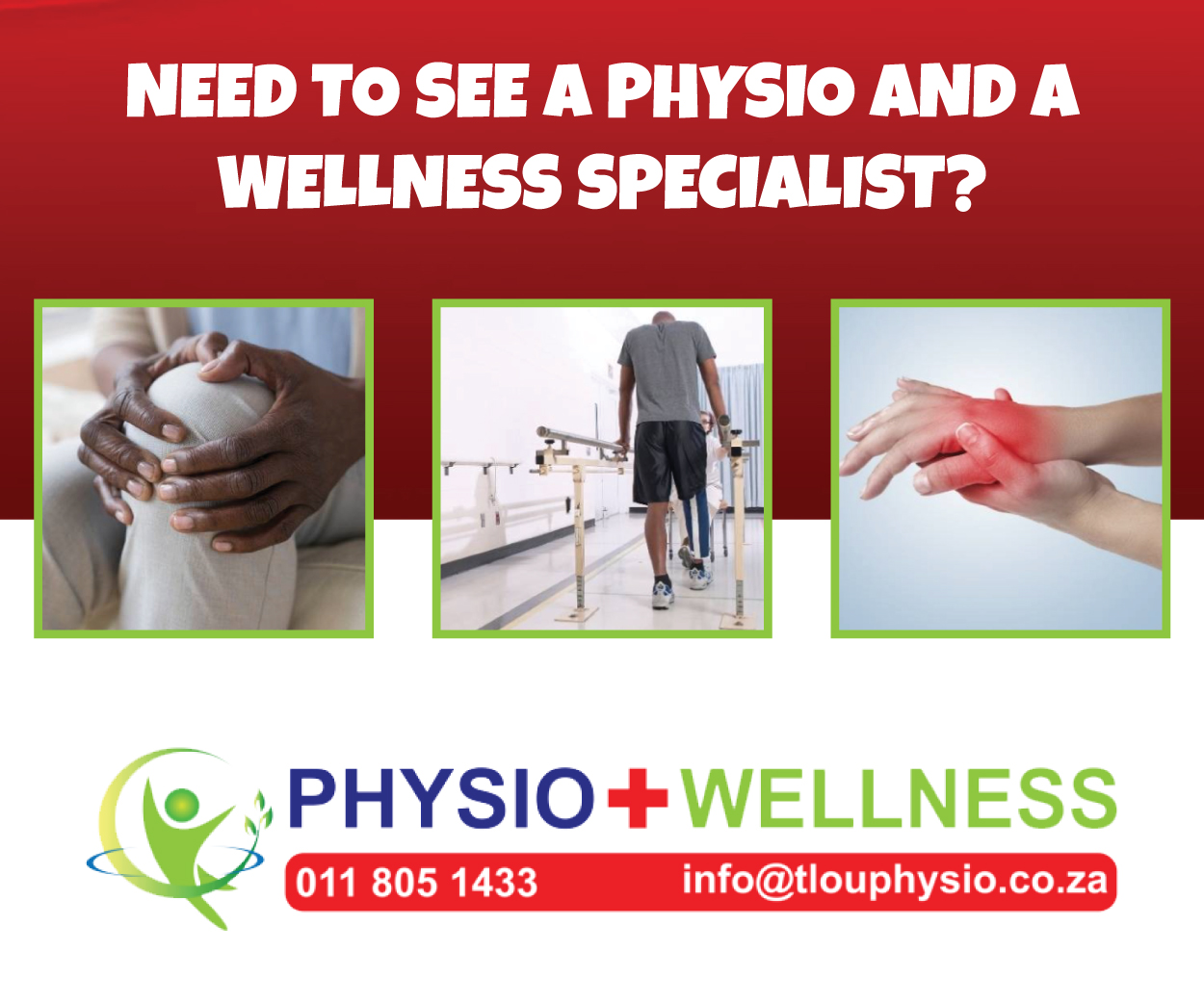 Midrand Physio and Wellness classified banner