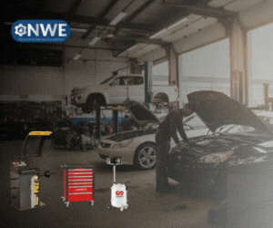 National Workshop Equipment (NWE) classified banner