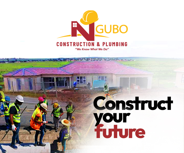 Ngubo Construction & Plumbing (Pty) Ltd  classified banner