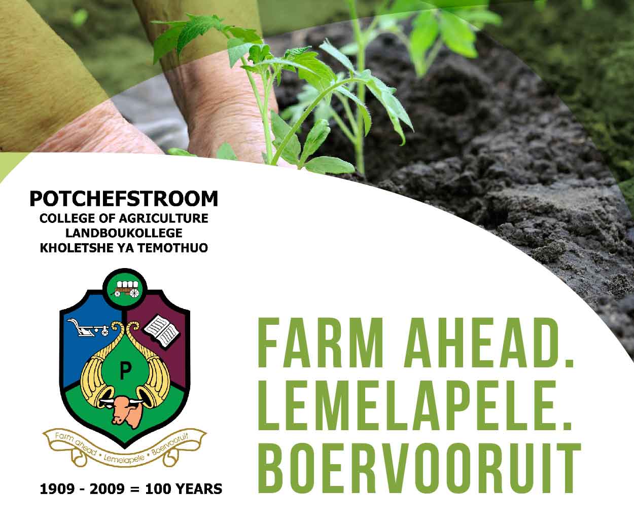 Potchefstroom Agricultural College classified banner