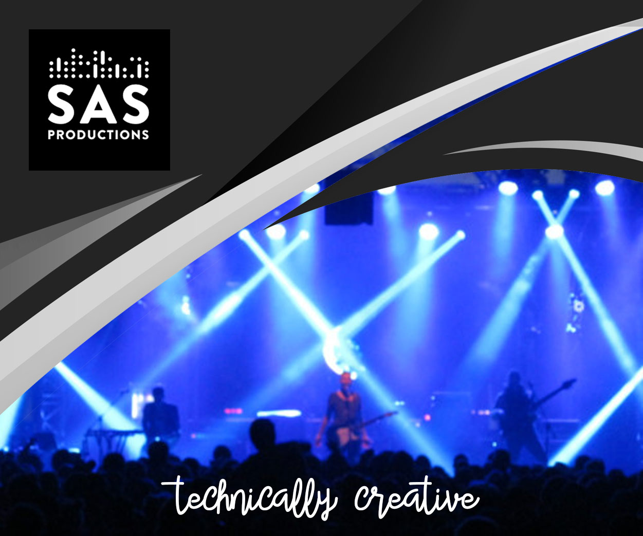 SAS Productions classified banner