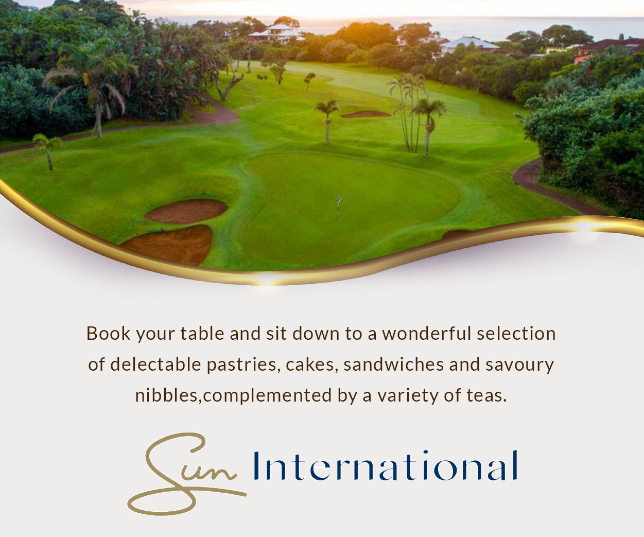Wild Coast Sun Golf Club classified banner