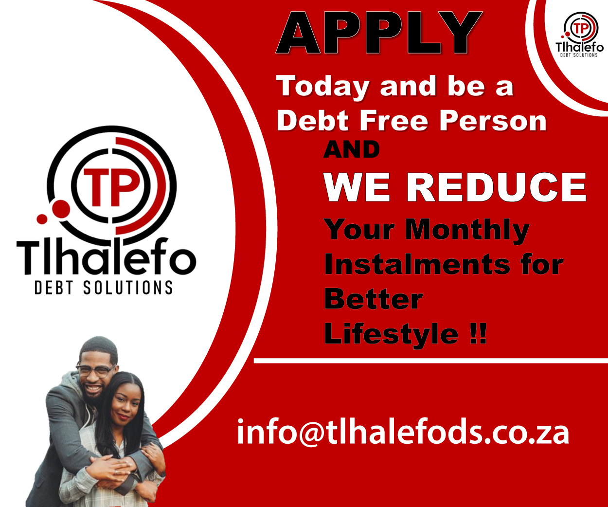 TP Debt Solutions classified banner