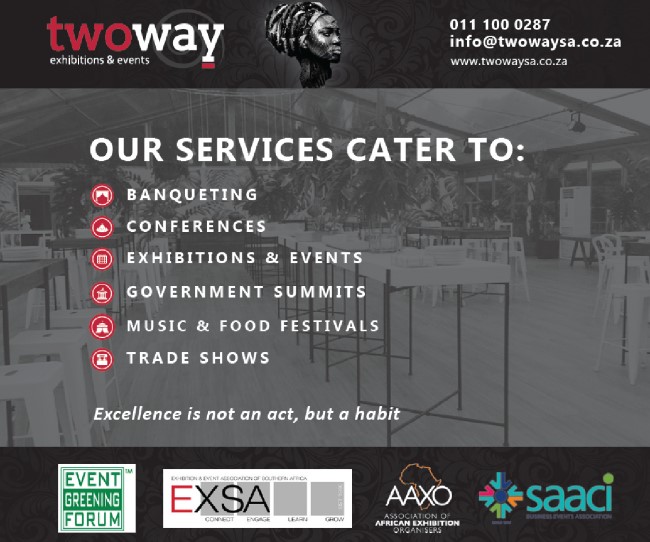Two Way Exhibitions and Events classified banner
