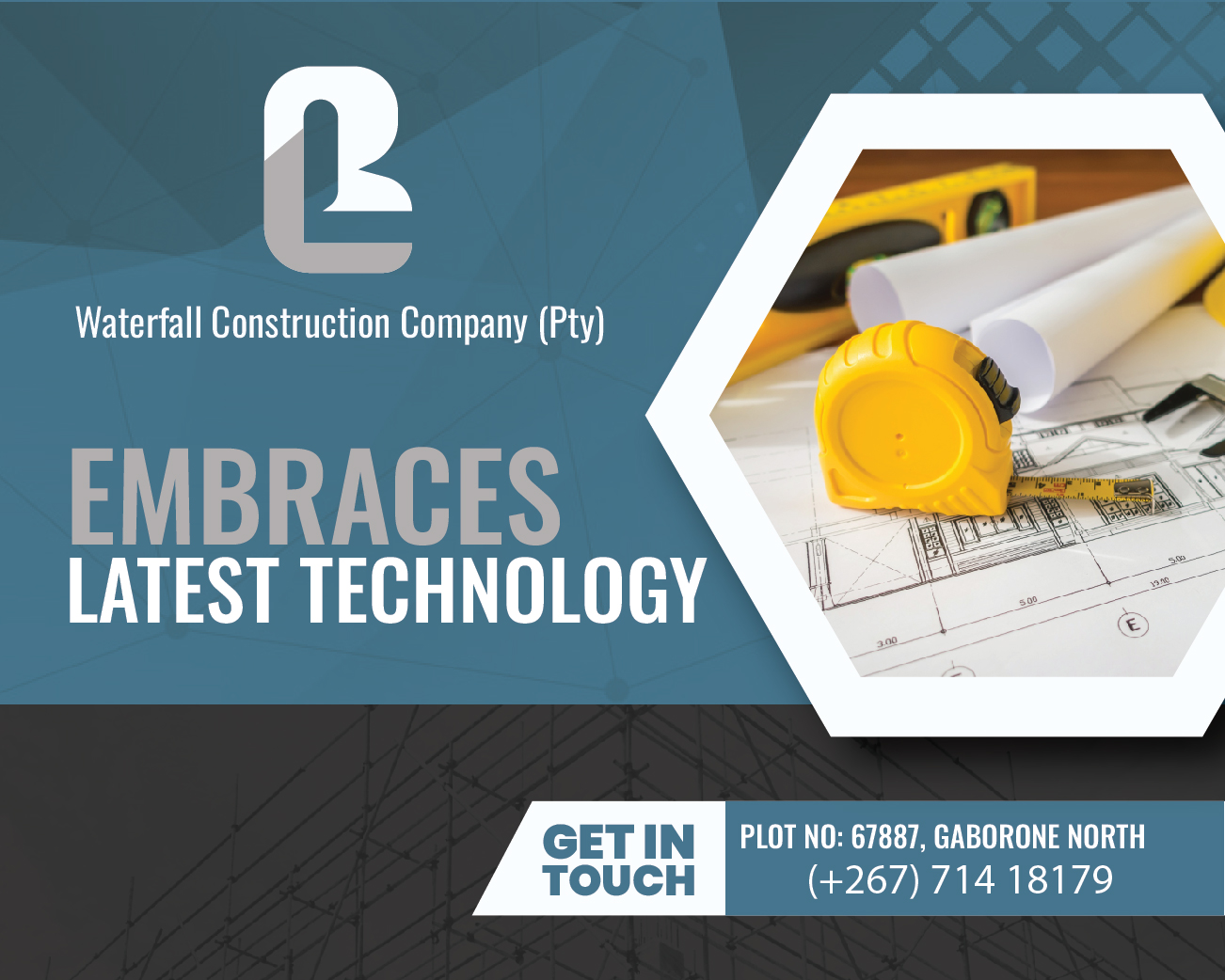 Waterfall Construction Company (Pty) Ltd classified banner