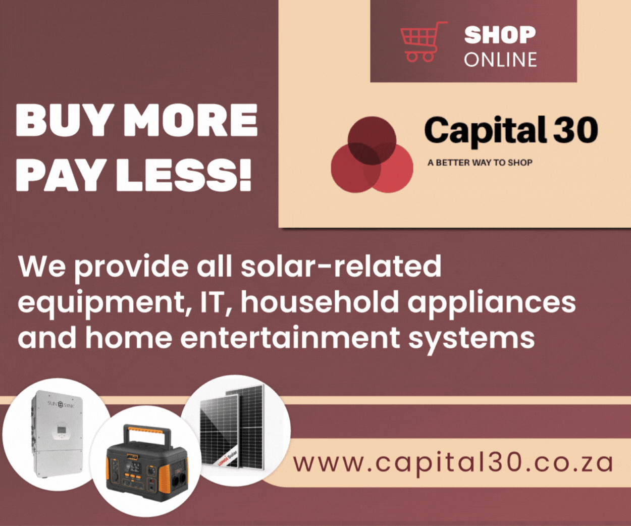 Capital 30 classified banner