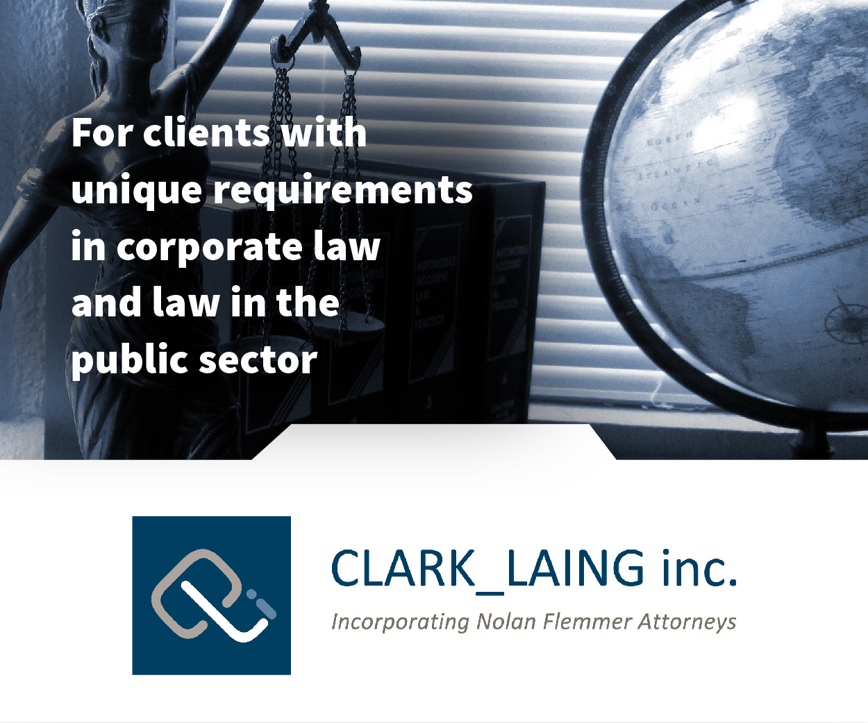 Clark Laing Inc classified banner
