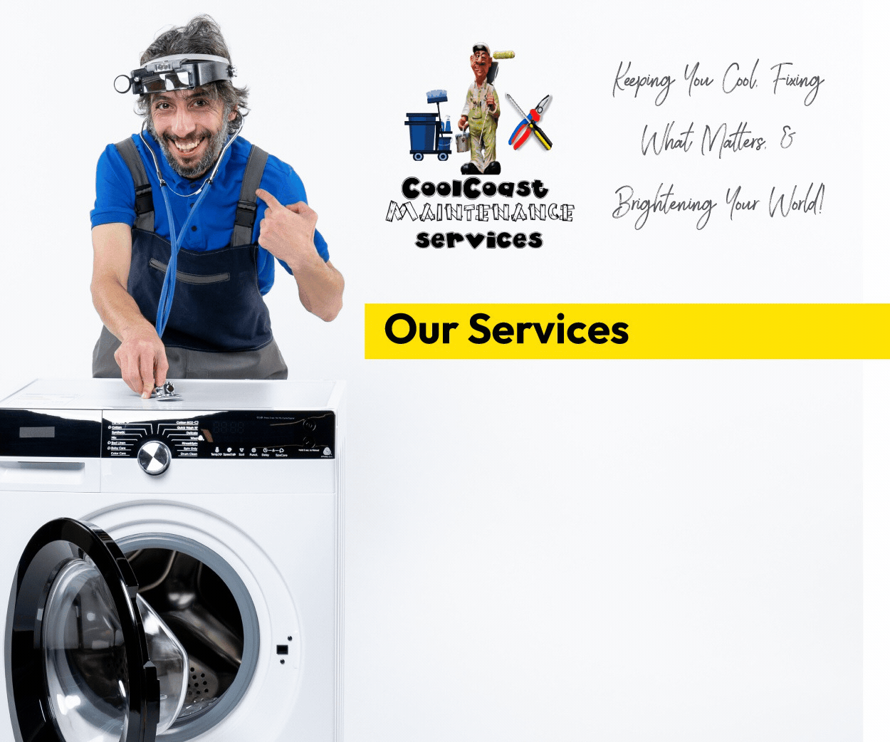 CoolCoast Maintenance Services classified banner