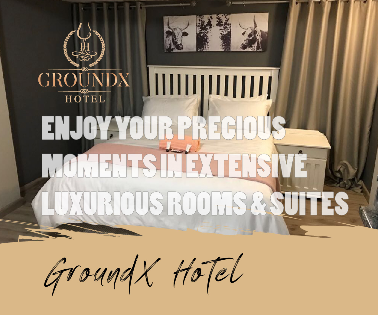 Ground X Hotel classified banner