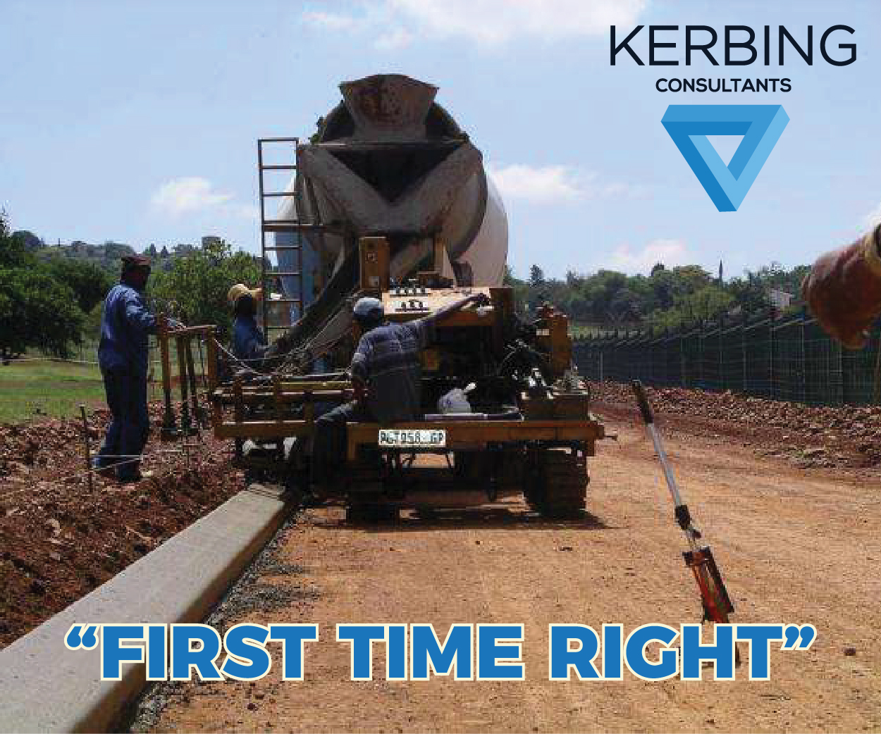 Kerbing Consultants Gauteng (Pty) Ltd classified banner