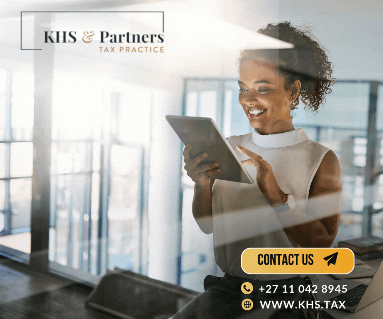 KHS and Partners (Pty) Ltd classified banner
