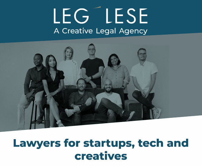 Legalese - A Creative Legal Agency classified banner