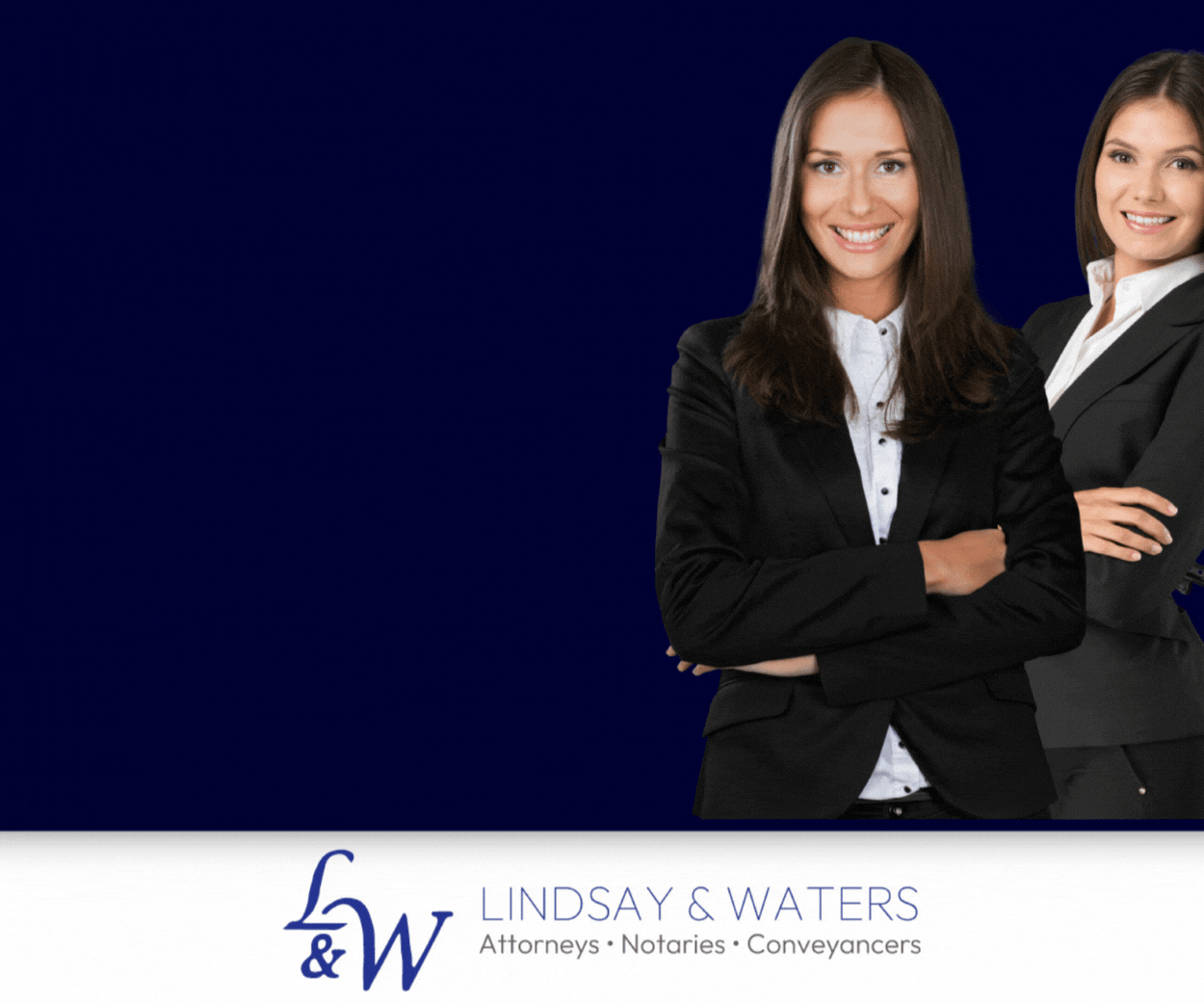 Lindsay & Waters Attorneys classified banner