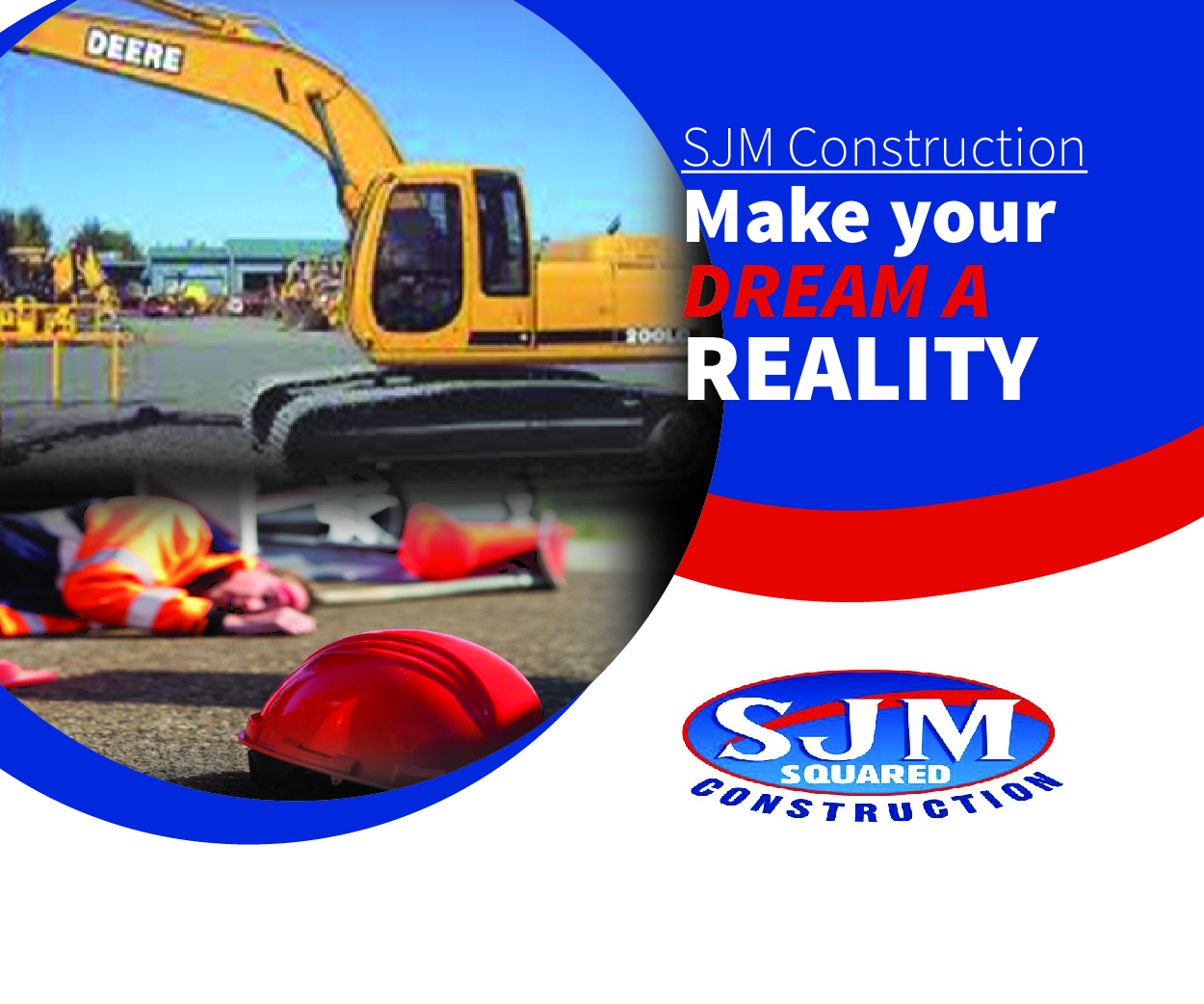 SJM Squared Construction classified banner