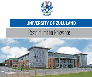 University of Zululand classified banner