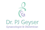 Dr PJ Geyser Gynaecologist & Obstetrician Logo