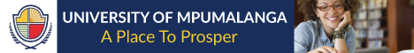 University of Mpumalanga banner