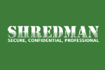 Shredman logo