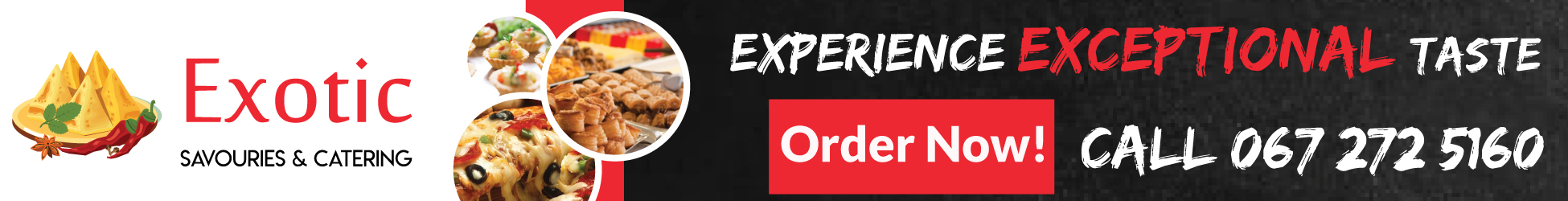 Exotic Savouries and Catering banner