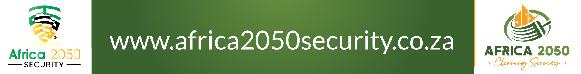 Africa2050 Security banner