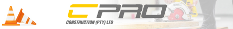 C-Pro Construction (Pty) Ltd banner