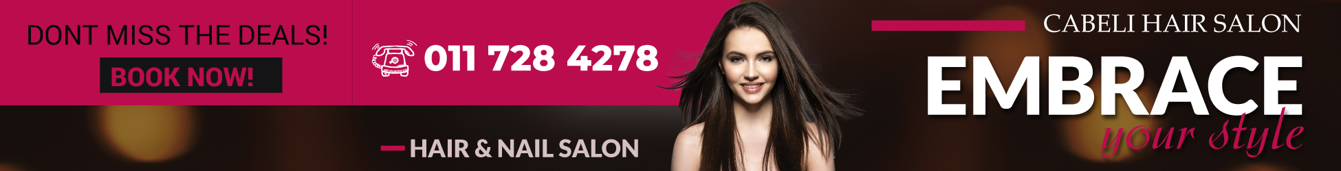 Cabeli Hair Salon banner