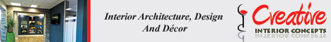 Creative Interior Concepts banner