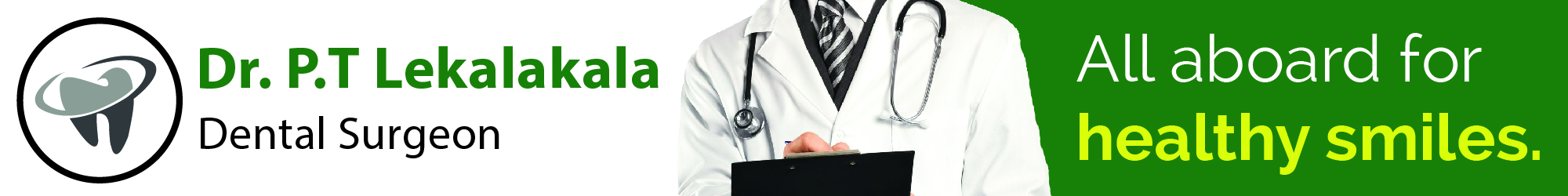 Dr. P T Lekalakala banner